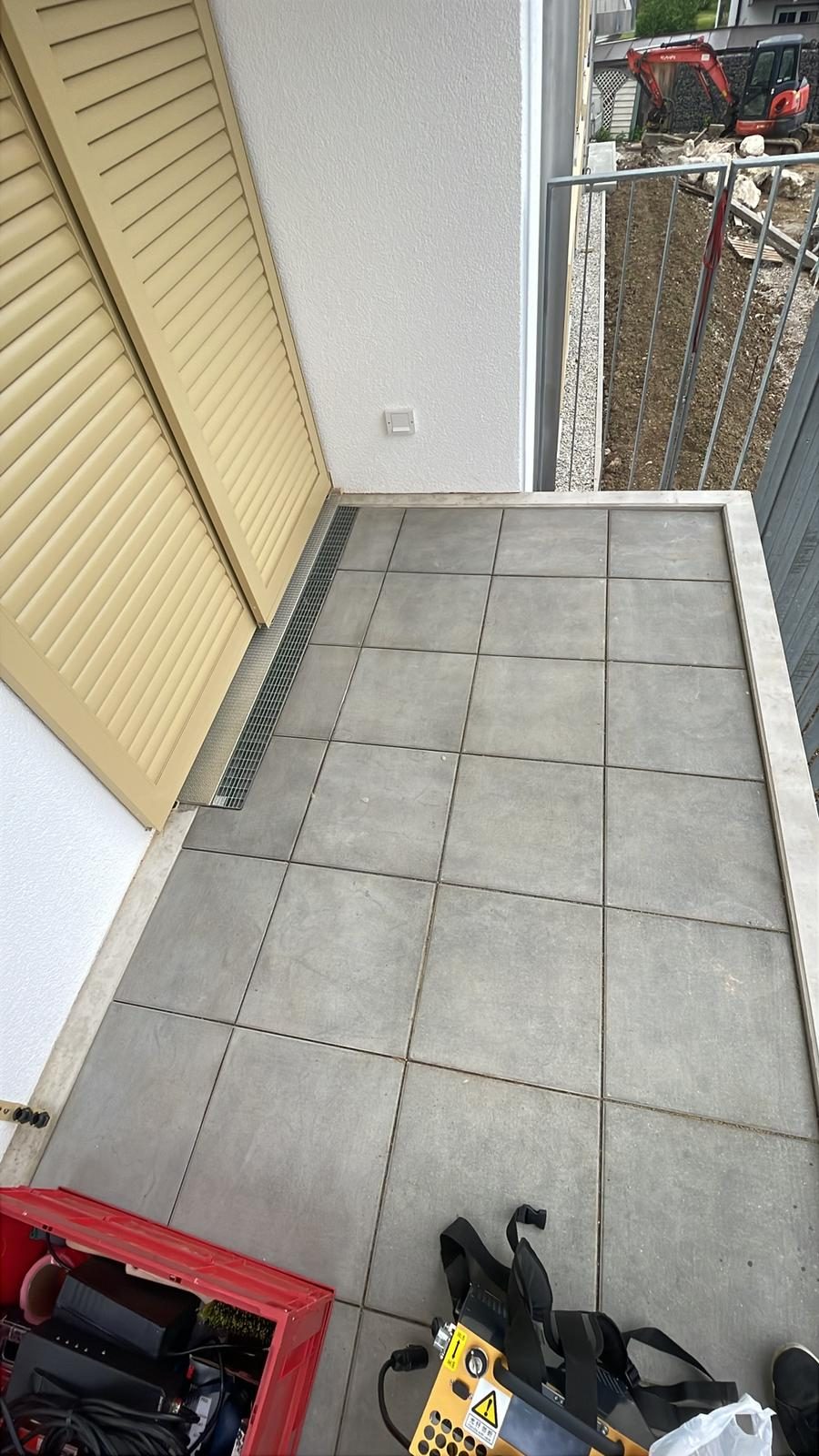 Gesamter Balkon nachher